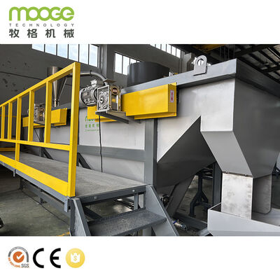 High-Efficiency HDPE Rigid Container Flakes Washing Line for Post-Consumer Recycling