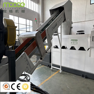 Automatic Waste PP PE Film Pelletizing Line for HDPE LDPE Plastic Recycling Production
