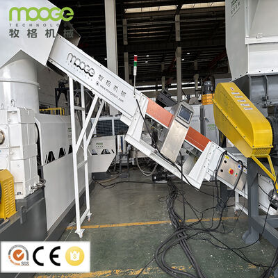 PP PE Film Scrap Recycling Pelletizing Extruder Machine for Plastic Granules Manufacturing