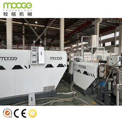 Rigid Plastic Recycling Double Stage Water Ring Granulating Line