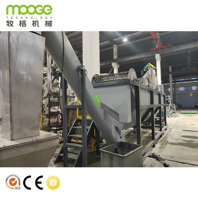 Macchina di riciclaggio per la frantumazione di bottiglie PET
