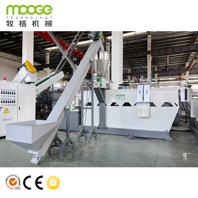 Macchina granulatrice per riciclaggio di pellet di plastica per componenti elettrici personalizzati, PE, PP, scaglie di bottiglie