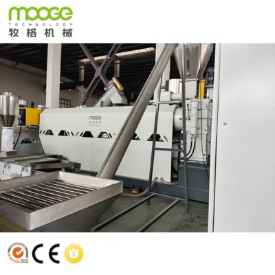 Macchina di pellettizzazione plastica HDPE PP controllata da PLC con inverter ABB