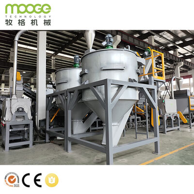 Waste Coke Cola Bottle Crushing Pet Plastic Recycling Washing Line