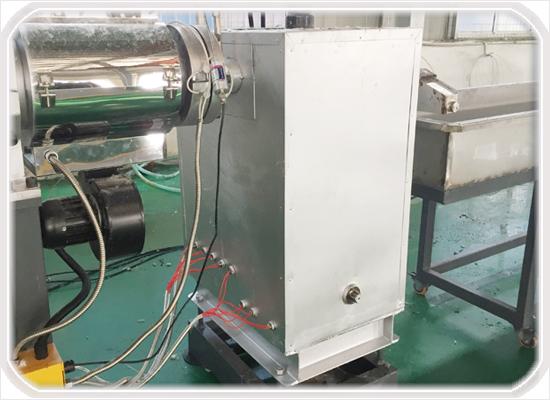 Linea di pelletizzazione in fibre di poliestere per il riciclaggio dei tessuti di scarto 5