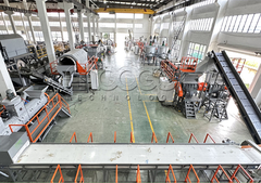 Linea di lavaggio per il riciclaggio di bottiglie in PET